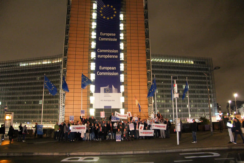 Demo Brüssel raus aus der EU!